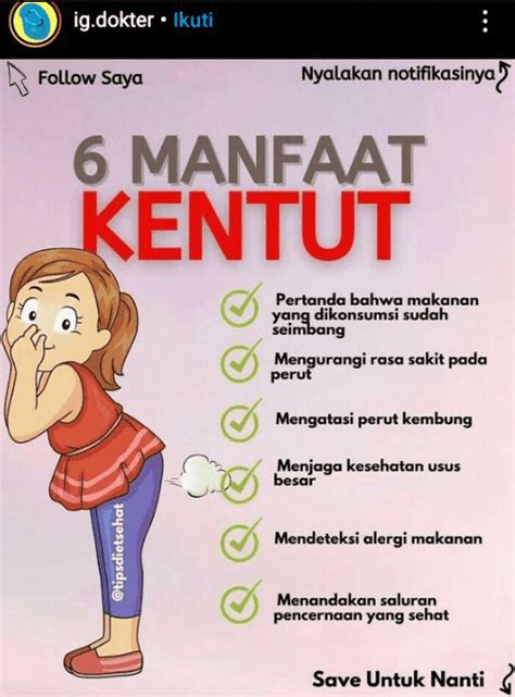 Manfaat kentut
