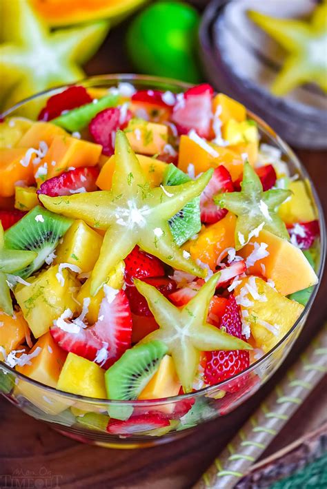 Mango Tango: Tropical Fruit Salad Extravaganza