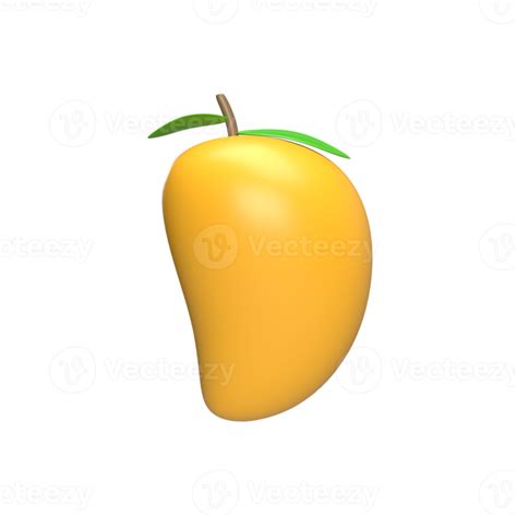 Mango 3D PNG