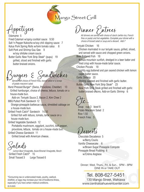 Mango Street Grill: Your Go-To Destination for Mouth-Watering Latin-Inspired Cuisine