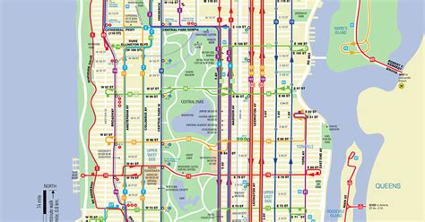 Manhattan Bus Schedules