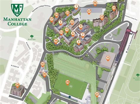 New York Institute of Technology // Campus Map on Behance