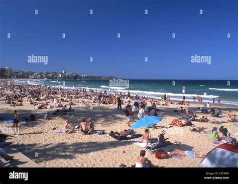 Manly Beach crowds