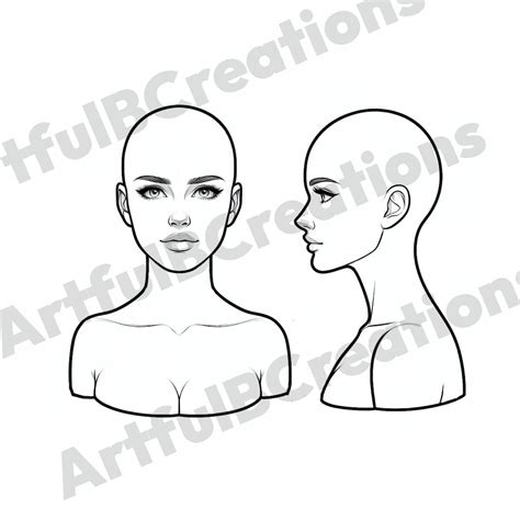 Mannequin Head Template Picture