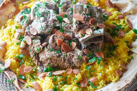 Mansaf Jordanian dish