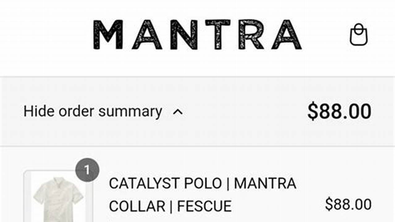 Mantra Discount Code 2024