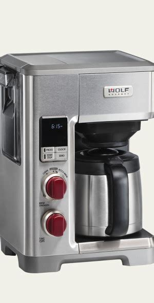 Manual Brewing in the Wolf Gourmet Programmable Coffee Maker