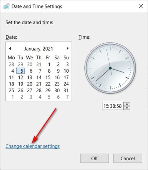 Manually Change Time and Date in Windows
