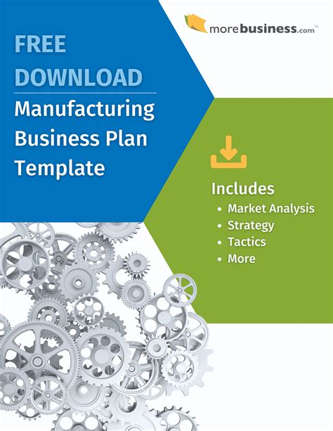 Manufacturing Business Plan Template
