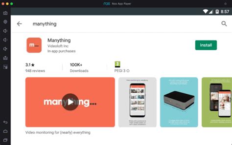 Manything App for PC Features