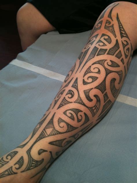 Calf Maori Leg Tattoo Best Tattoo Ideas