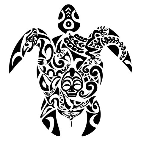 Maori Turtle Hawaii tattoos, Polynesian tattoo designs