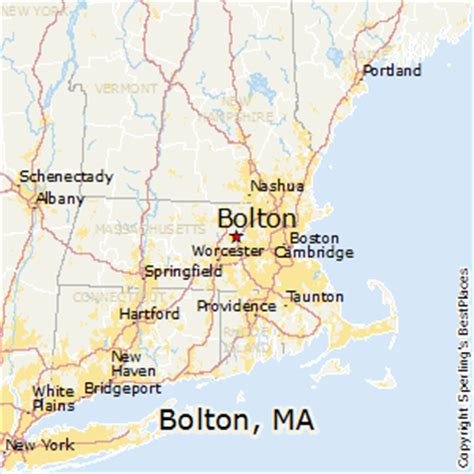 Map Of Bolton Ma