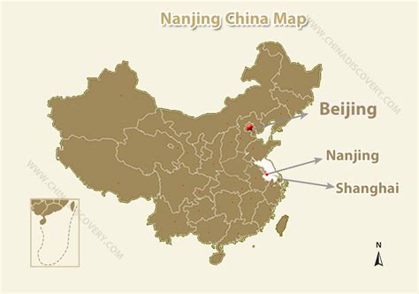 Map Of China Nanjing