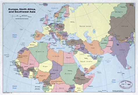 Map Of Europe Asia And Africa