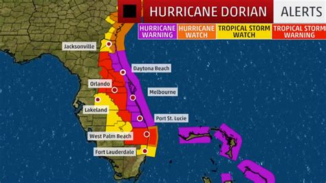 Map Of Florida Hurricane