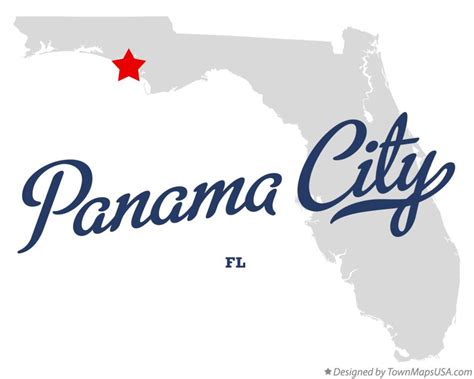 Map Of Florida Panama City