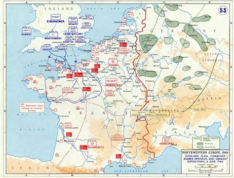 Map Of France Wwii