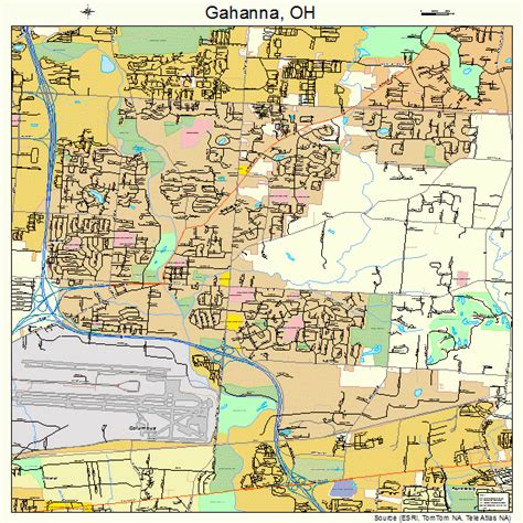 Map Of Gahanna Ohio