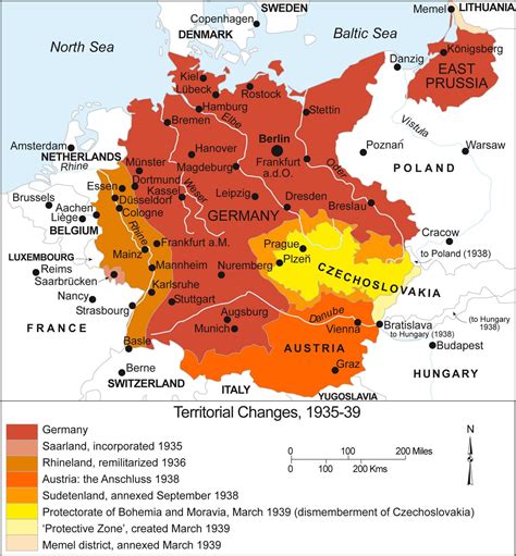 Map Of Germany Before Wwii