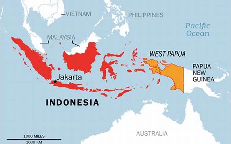 Map Of Indonesia'S Western Border