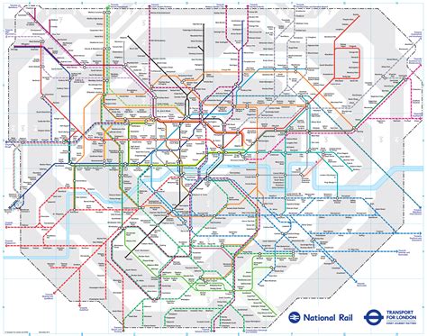 Map Of London Trains Stations