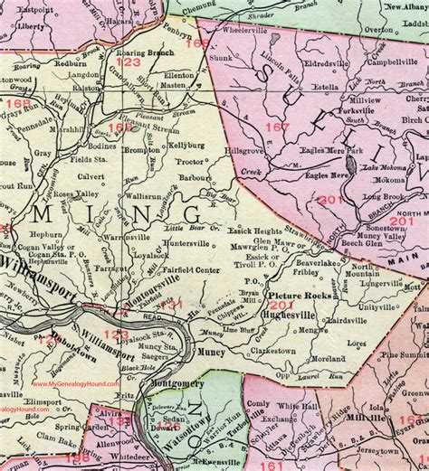 County Pennsylvania Township Maps