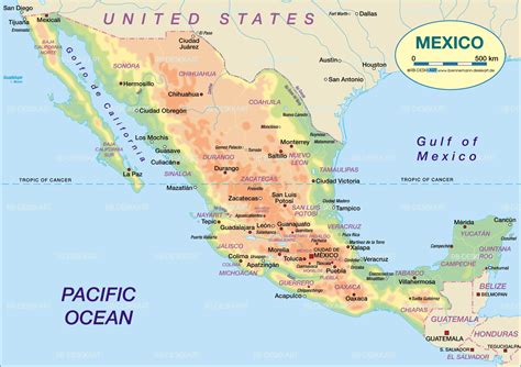 Map Of Monterrey Mexico