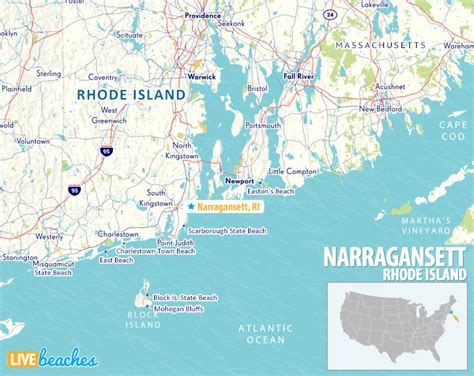 31 Map Of Narragansett Ri Maps Database Source
