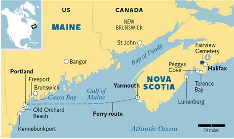 Map Of Nova Scotia And Maine Living Room Design 2020