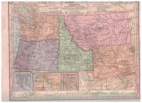 Map Of Oregon And Idaho