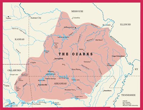 The Ozark Trail Maps Backpacking travel, Missouri hiking, Ozark