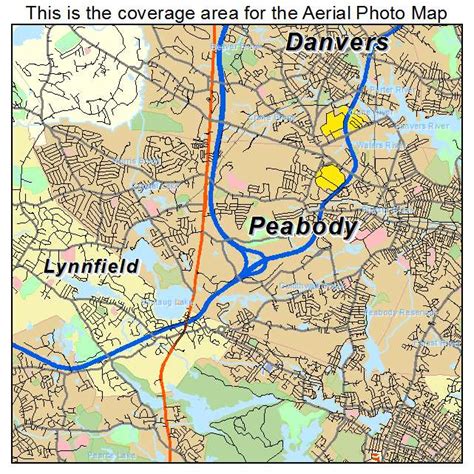 Peabody Map INSTANT DOWNLOAD Peabody Massachusetts City Map Etsy