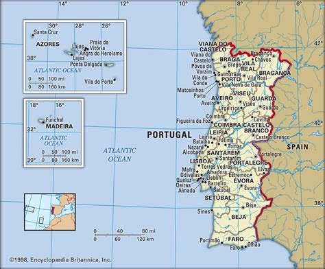 Map Of Portugal Islands