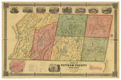 Map Of Putnam County Ny
