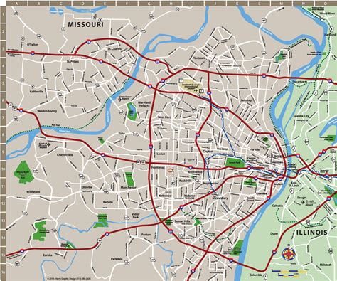 Map Of St Louis Metro Area
