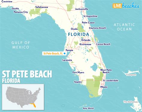 Map Of St Pete Beach Florida
