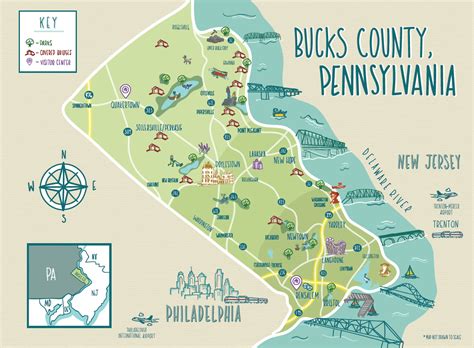 1991 Bucks County, PA Map Scans