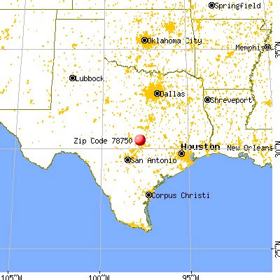 Map Of Dillon Texas Zip Code Map