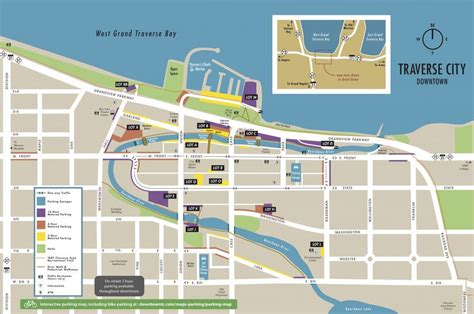 Map Of Downtown Traverse City