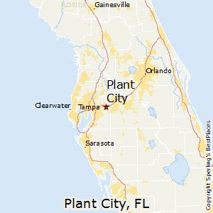 Map Of Florida Plant City