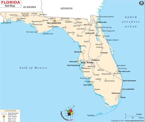 Map Of Florida Railroads