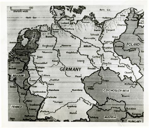 Map Of Germany Before Wwii