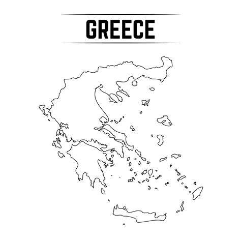 Greece free map, free blank map, free outline map, free base map