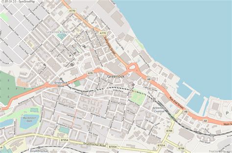 Greenock Map 1864 1864 Map of Greenock, Renfrewshire, Scot… Flickr