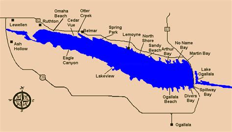 Lake Mcconaughy Map