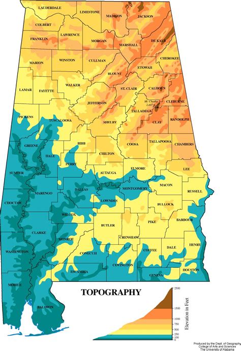 Map Of Lower Alabama