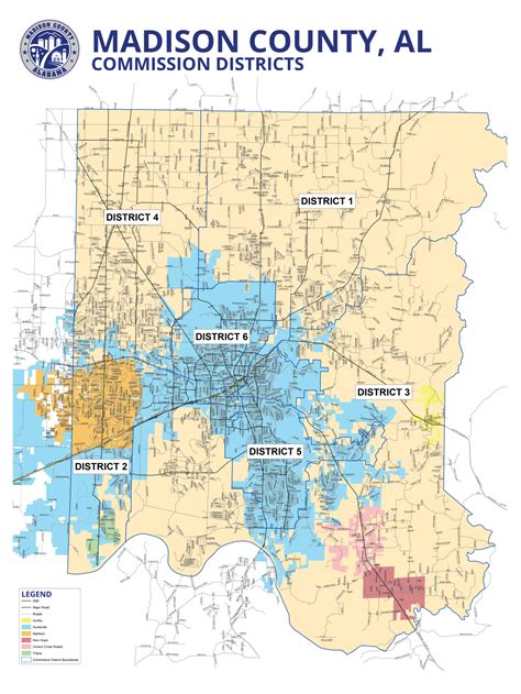Map Of Madison County Alabama