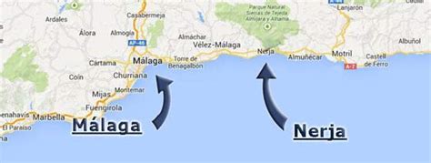 Nerja tourist map