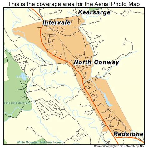 Map Of North Conway Nh